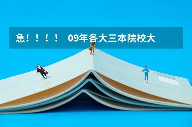 急!!!! 09年各大三本院校大概可以报考的分数(江苏专转本各高校分数线)