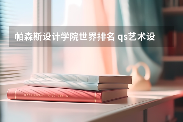 帕森斯设计学院世界排名 qs艺术设计世界大学排名