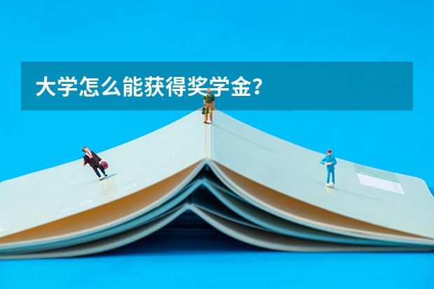 大学怎么能获得奖学金？