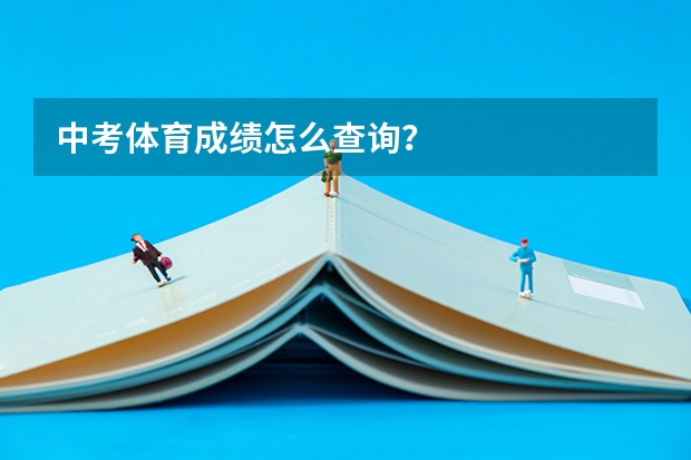 中考体育成绩怎么查询？