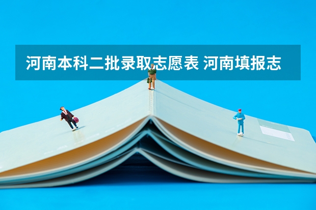 河南本科二批录取志愿表 河南填报志愿可以填几个学校