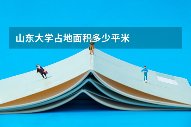 山东大学占地面积多少平米