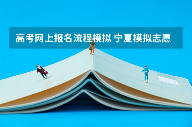 高考网上报名流程模拟 宁夏模拟志愿填报入口(附模拟志愿填报流程)